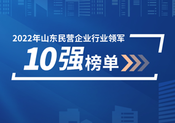 2022年山东民营企业行业领军十强、创新百强等榜单发布