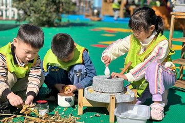 大场中心幼儿园：体验农事劳作 收获劳动快乐